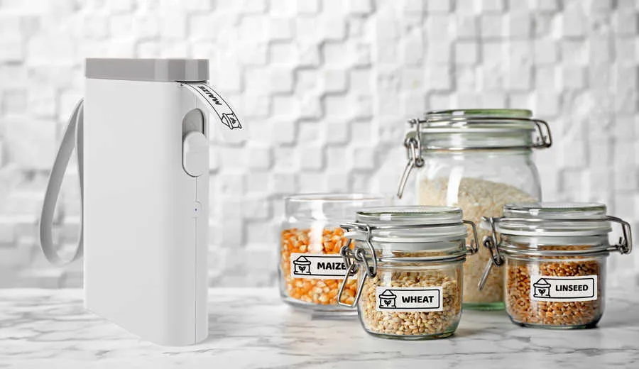 Peach PE110 Etikettendrucker Thermodirekt 203 x 203 DPI 60 mm/sek Kabellos Bluetooth – Bild 5