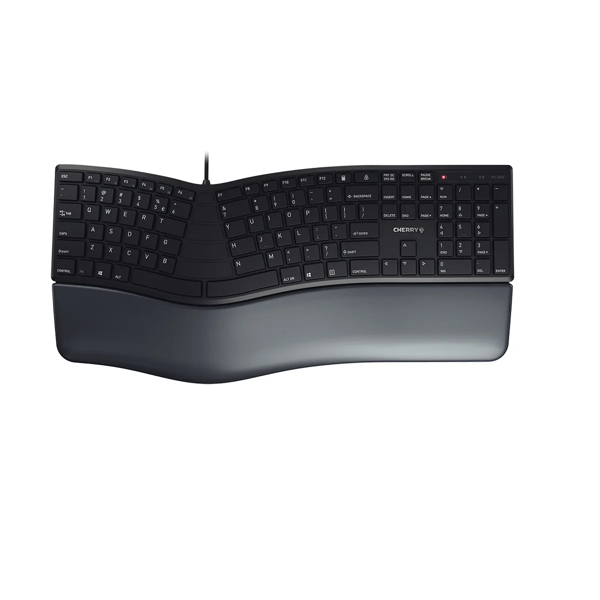 CHERRY KC 4500 Tastatur Büro USB Schwarz – Bild 4