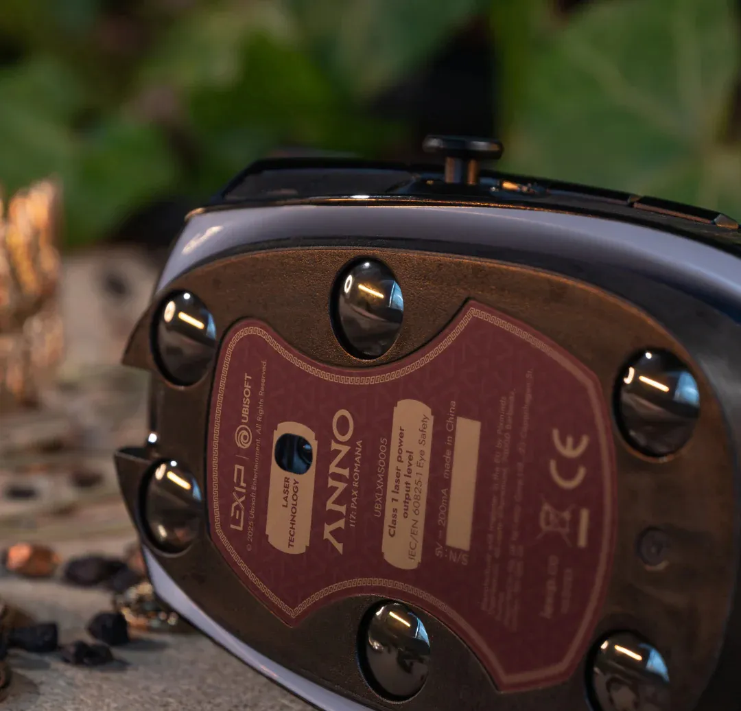 Lexip FLEX MOUSE kabellose Maus mit 3D-Joystick und Mauspad – Anno 117 Edition: Pax Romana – Bild 6