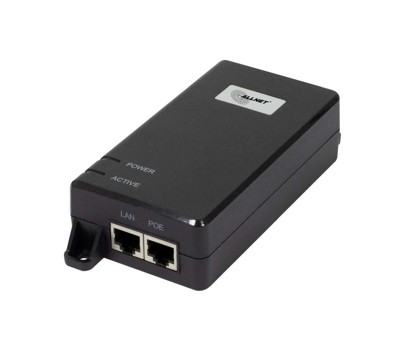 ALLNET PoE Injektor 1G/2.5G/5G PoE & PoE bt (15,4W/30W/60W) / Kunststoffgehäuse / „ALL-PI102-5G“ ALLNET PoE Injektor 1G/2.5G/5G PoE & PoE bt (15,4W/30W/60W) / Kunststoffgehäuse / „ALL-PI102-5G“