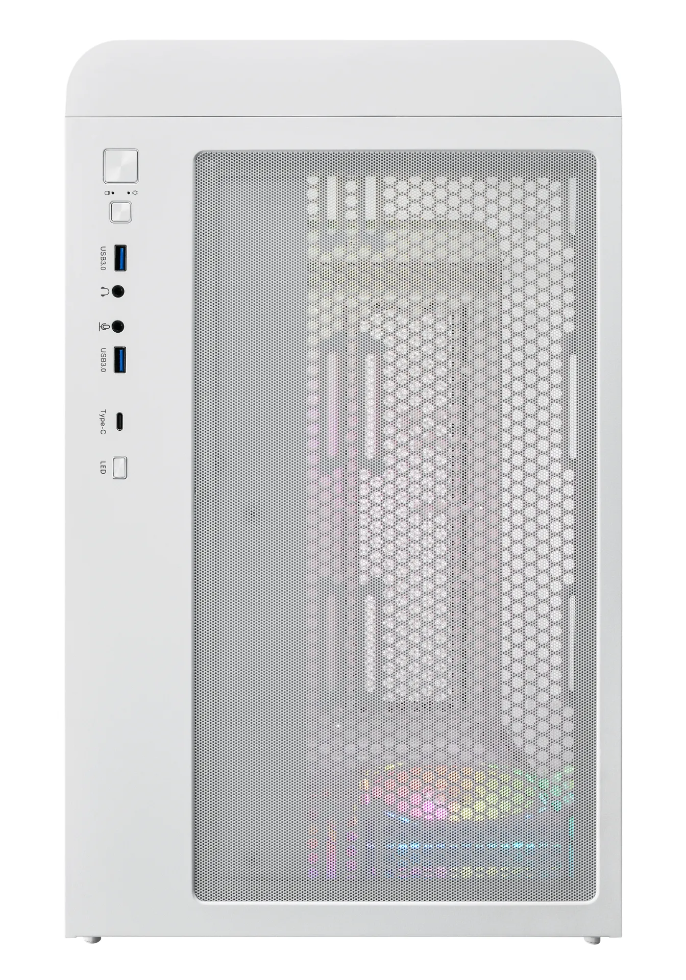 FSP S380-WA Gehäuse Micro Tower mITX, mATX Weiß ARGB – Bild 7