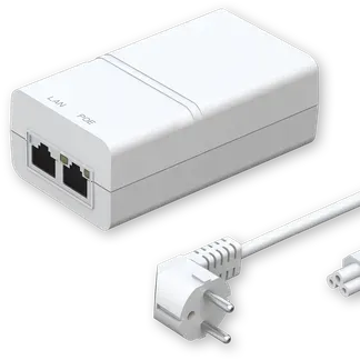 Teltonika · Zubehör · Power · EU Single Port Gigabit Passive PoE Injector 30W Teltonika · Zubehör · Power · EU Single Port Gigabit Passive PoE Injector 30W