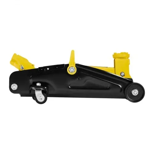 VEVOR Rangierwagenheber Wagenheber mit niedrigem Profil & Ständern hydraulisch 2 t, Einzelkolben-Schnellhubpumpe, 13-31 cm Hubhöhe, hydraulische Wagenheber für kompakte SUVs Gelb + Schwarz – Bild 8