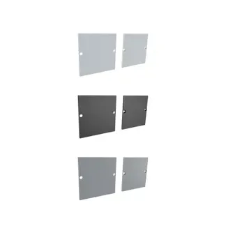Synergy 21 LED U-Profil zub ALU3535 Endkappe (Paar) weiß Synergy 21 LED U-Profil zub ALU3535 Endkappe (Paar) weiß