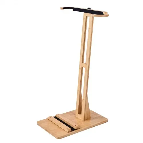 VEVOR vertikaler Surfbrettständer Surfbrettregal aus Holz zur Aufbewahrung (einstellbar 370-665 mm), freistehender Boardständer-Organizer mit Korkpolsterung, für Wakeboard Snowboard Kiteboard – Bild 10