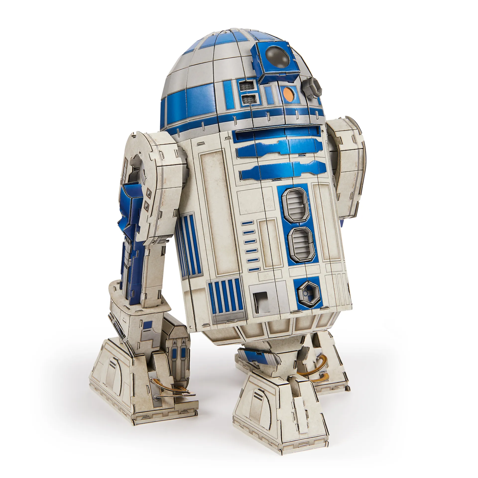 4D Build – Star Wars R2-D2 – detailreicher 3D-Modellbausatz aus hochwertigem Karton, 201 Teile, für Star Wars Fans ab 12 Jahren 4D Build – Star Wars R2-D2 – detailreicher 3D-Modellbausatz aus hochwertigem Karton, 201 Teile, für Star Wars Fans ab 12 Jahren