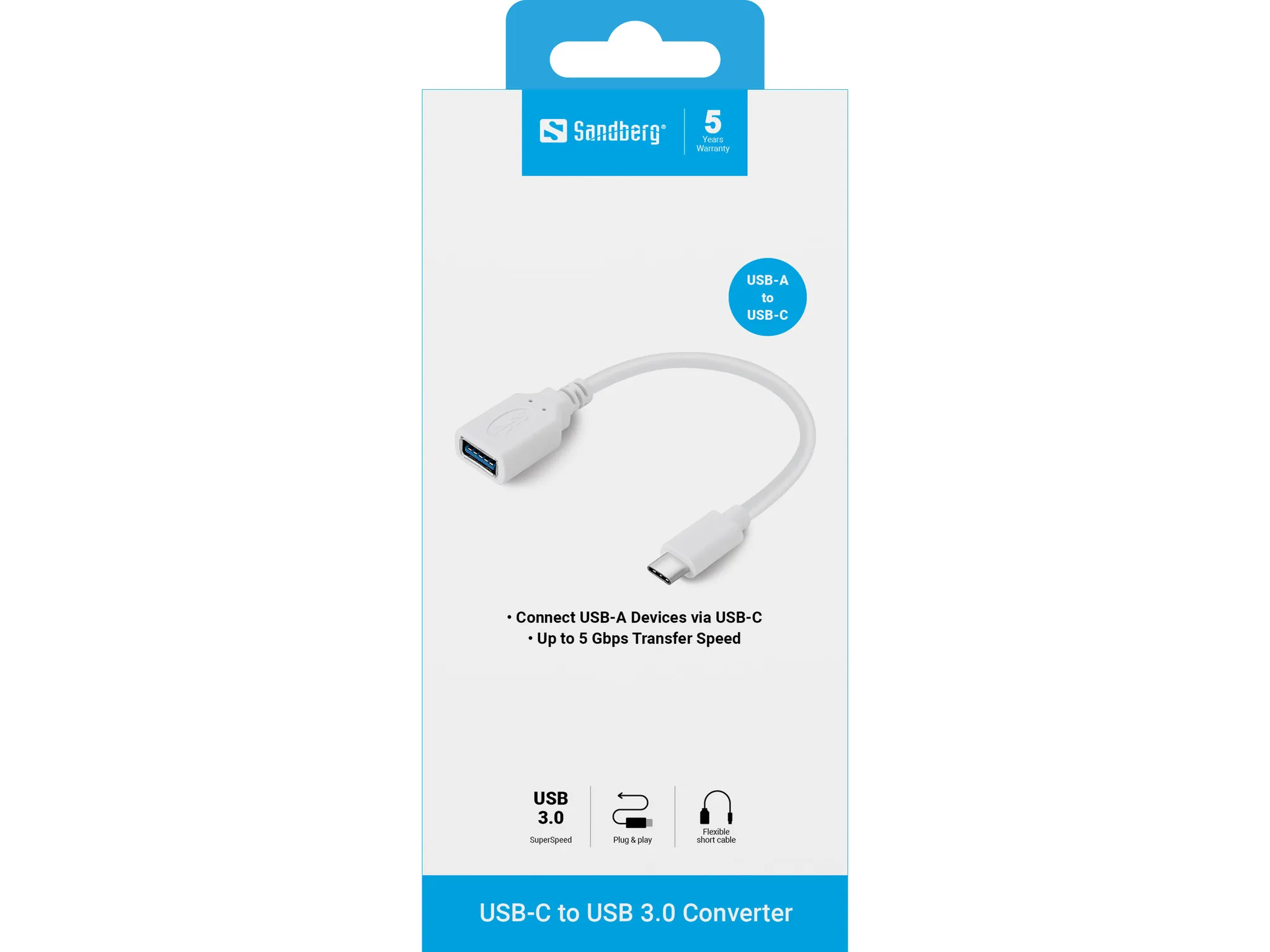 Sandberg USB-C to USB 3.0 Converter – Bild 2