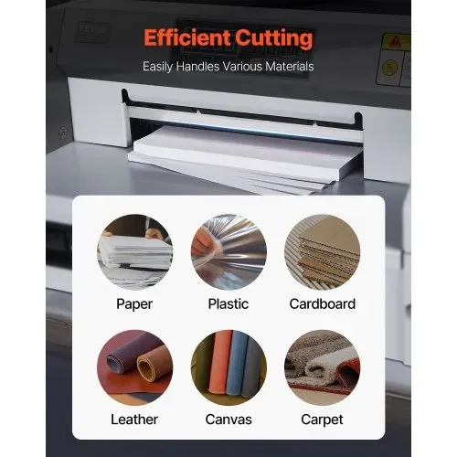 VEVOR Papierschneiderklinge, Hochleistungsstahlklinge Ersatz passend für Profi-Schneidemaschine E330D / E330S, Ersatzklinge für Papierschneidemaschine (585 x 44 x 6 mm) – Bild 3