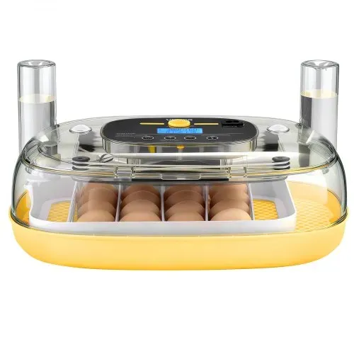 VEVOR Brutautomat Vollautomatisch 24-Eier, Eierinkubator, mit Eierwender, Temperaturregelung & Feuchtigkeitsanzeige, Inkubator Brutmaschine zum Ausbrüten von Küken, Enten, Gänsen & Wachteln – Bild 9