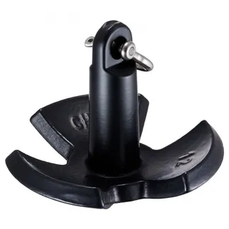 VEVOR Flussanker Bootsanker aus Gusseisen mit Schwarzer Vinylbeschichtung und Schäkel 5,4 kg, Pilzanker in Marinequalität für Boote bis zu 3,05 m, Ausgezeichnete Haltekraft in Flüssen und Seen VEVOR Flussanker Bootsanker aus Gusseisen mit Schwarzer Vinylbeschichtung und Schäkel 5,4 kg, Pilzanker in Marinequalität für Boote bis zu 3,05 m, Ausgezeichnete Haltekraft in Flüssen und Seen