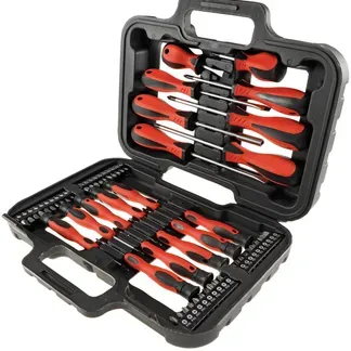 Schraubendreher Set 58-teilig mit Koffer 18 Schraubendreher, 40 Bits Schraubendreher Set 58-teilig mit Koffer 18 Schraubendreher, 40 Bits