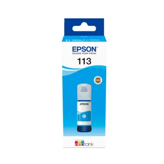 Epson 113 EcoTank Pigment Cyan ink bottle Epson 113 EcoTank Pigment Cyan ink bottle