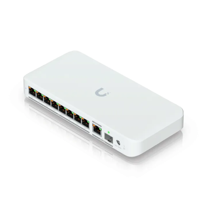 Ubiquiti Switch smart managed Layer2 9 Port • 8x 2,5 GbE PoE+ • 1x 10 GbE PoE bt In • Desktop • Lüfterlos • UniFi • USW-Flex-2.5G-8-PoE – Bild 4