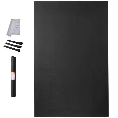 VEVOR Trainingsmatte, rutschfeste, hochdichte Premium-Yogamatte, Trainings-Yogamatte für Männer und Frauen, Fitness- und Trainingsmatte mit Tasche und Tragegurt, für alle Arten von Heim-Yoga, Pilates und Bodentraining (2,7 x 1,8 m) – Bild 8