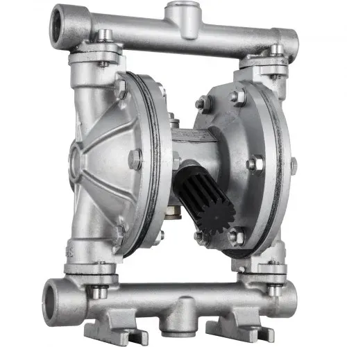 VEVOR Luftbetriebene Doppelmembranpumpe 11.4L/min(3GPM) mit 1,27 cm Einlass und Auslass – Bild 9