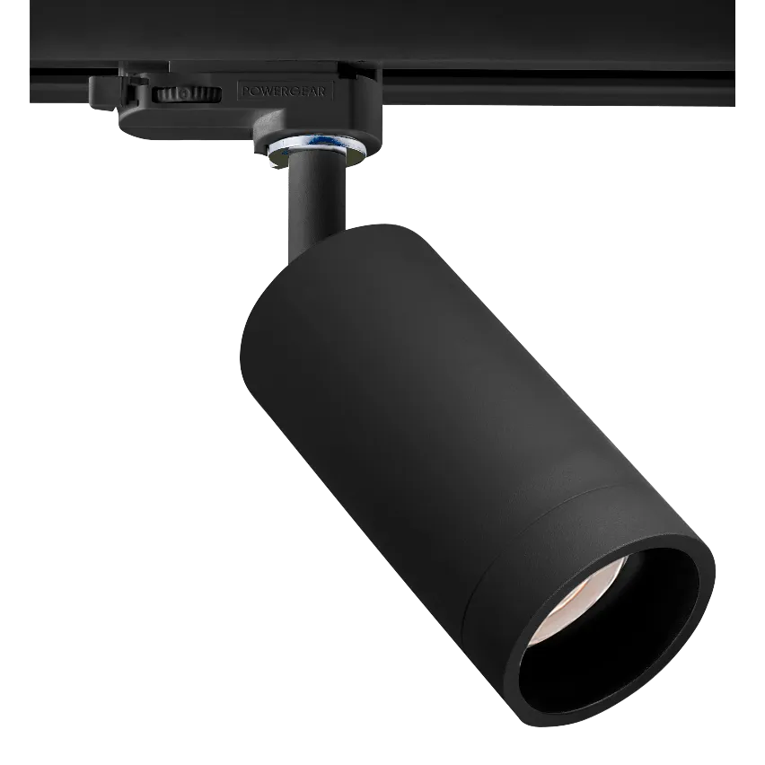 Strahler EINLICHT für Schienensystem “MASTA“ GU10, ØxL 54x100mm, schwarz Strahler EINLICHT für Schienensystem “MASTA“ GU10, ØxL 54x100mm, schwarz