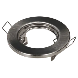 Einbaurahmen McShine “ER-80“ Edelstahl gebürstet, Ø80mm, starr Einbaurahmen McShine “ER-80“ Edelstahl gebürstet, Ø80mm, starr