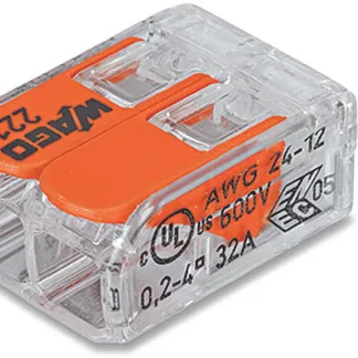 Wago Serie 221 – 2*6mm (50 Stück) Wago Serie 221 – 2*6mm (50 Stück)