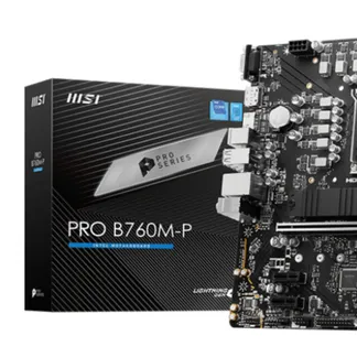 MSI PRO B760M-P Motherboard Intel B760 LGA 1700 micro ATX MSI PRO B760M-P Motherboard Intel B760 LGA 1700 micro ATX