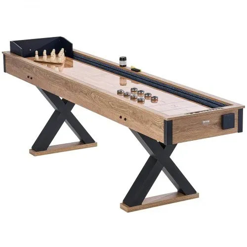 VEVOR Shuffleboard-Tisch 2 in 1 Shuffleboard Bowling-Kombispiel-Set 274cm – Bild 8