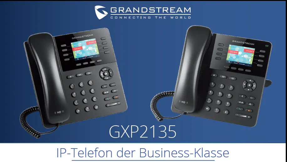 Grandstream SIP GXP-2135 Advanced Entry Business – Bild 2