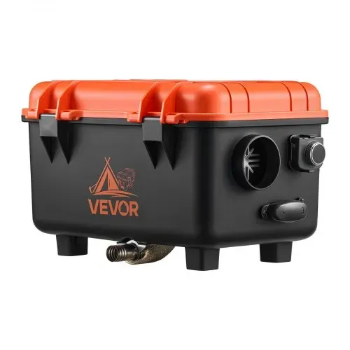 VEVOR Dieselheizung Lufterhitzer 5-8KW DC 12 V/24 V tragbare Standheizung (All in One) mit Fernbedienung und LCD-Bildschirm, geringe Geräuschentwicklung, 4 L Kraftstofftank für Lkw Wohnmobile – Bild 8