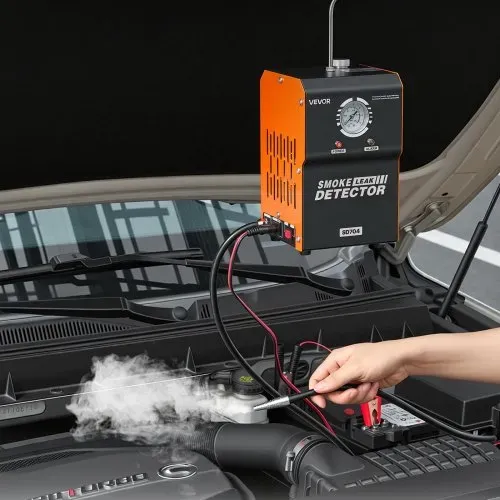 VEVOR EVAP Nebelmaschine Kfz 12 V DC Rauchgerät mit Luftpumpe und Manometer Lecksuchgerät für Autos Motorräder Lkw Diagnosegerät zur Lecksuche 1,3–1,6 bar Rauchmaschine Dichtigkeitsprüfungswerkzeug – Bild 7