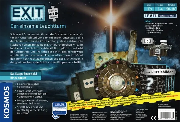 Kosmos EXIT - Das Spiel + Puzzle: Der einsame Leuchtturm – Bild 2