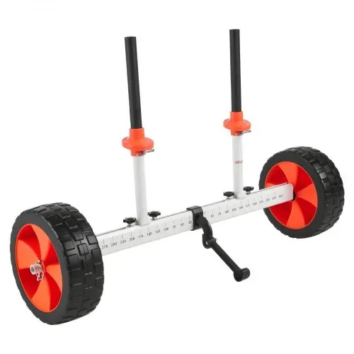 VEVOR Kajakwagen, 113 kg, Kanuwagen mit 25,4 cm Reifen & Spanngurt, Bootswagen zum Transportieren von Kajaks, Kanus, Paddleboards, Jon-Booten, Wassersportgeräte, 900x580x575 mm – Bild 10