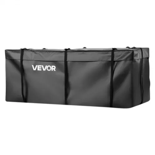 VEVOR Gepäckträgertasche für Anhängerkupplung aus wasserdichtes 840D-PVC (0,453 m³), Gepäcktasche zur Aufbewahrung auf der Ladefläche von Lkws mit verstärkten Gurten für PKW SUVs Vans Schwarz – Bild 10