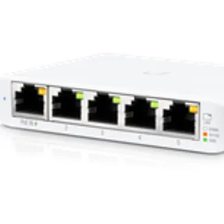 Ubiquiti Switch smart managed Layer2 5 Port • 5x GbE • 1x PoE at In • Desktop • Lüfterlos • 3er Pack • UniFi • USW-Flex-Mini-3 Ubiquiti Switch smart managed Layer2 5 Port • 5x GbE • 1x PoE at In • Desktop • Lüfterlos • 3er Pack • UniFi • USW-Flex-Mini-3