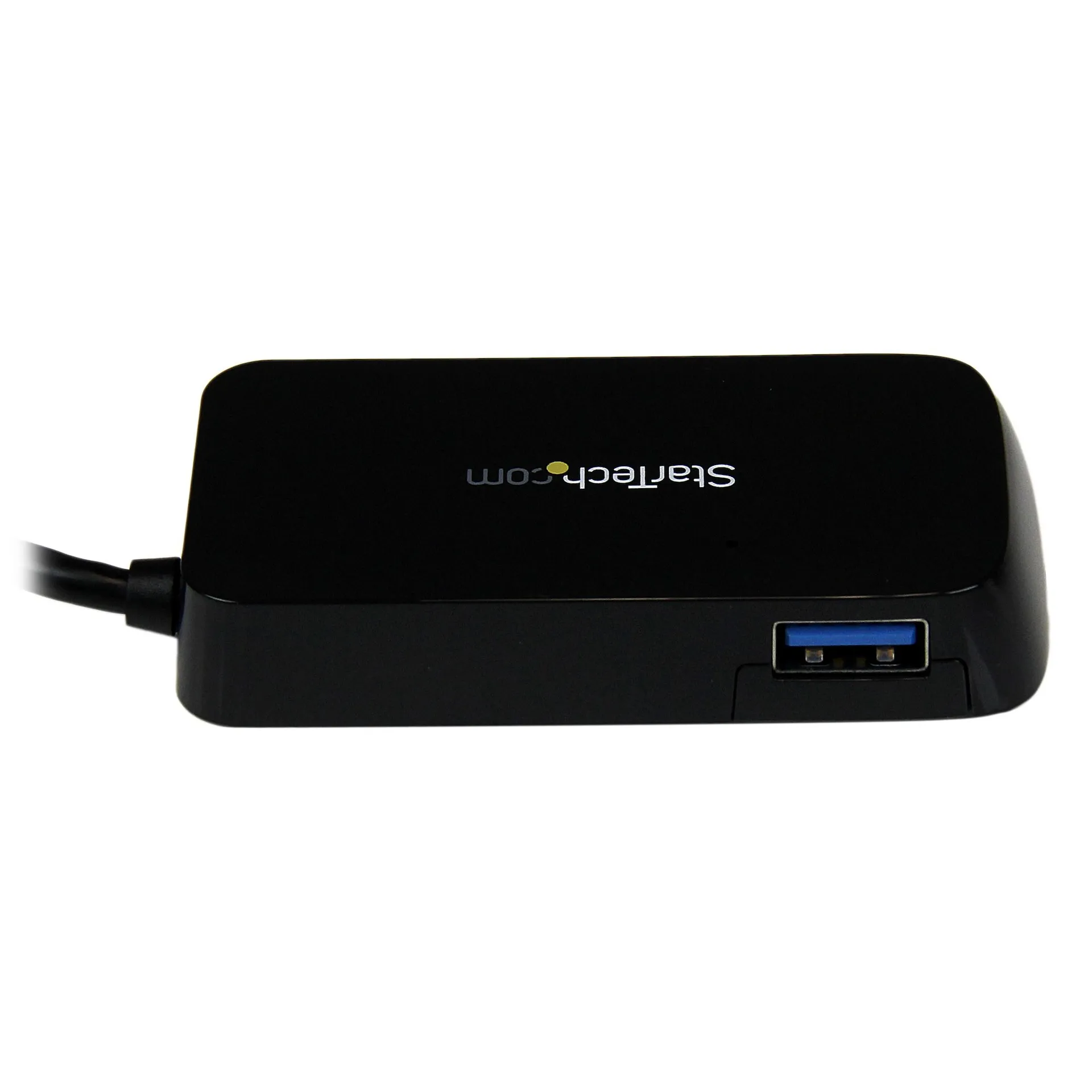 StarTech.com 4 Port USB 3.0 SuperSpeed Mini Hub -5Gbps - Schwarz – Bild 3