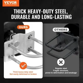VEVOR Schiebetor-Set, Rolltor-Hardware-Set mit U-förmiger Radnut für freitragende Schiebetore und Rolltüren, Schiebetorrollen 4-Schienen-Räder mit Abdeckung, Hochleistungs-Gleitrolle, Schwarz VEVOR Schiebetor-Set, Rolltor-Hardware-Set mit U-förmiger Radnut für freitragende Schiebetore und Rolltüren, Schiebetorrollen 4-Schienen-Räder mit Abdeckung, Hochleistungs-Gleitrolle, Schwarz