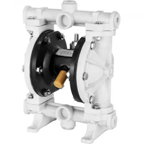 VEVOR Luft-Doppelmembranpumpe 9,5 L/min(2,5 GPM) 66℃ 1,27cm Einlass und Auslass – Bild 10