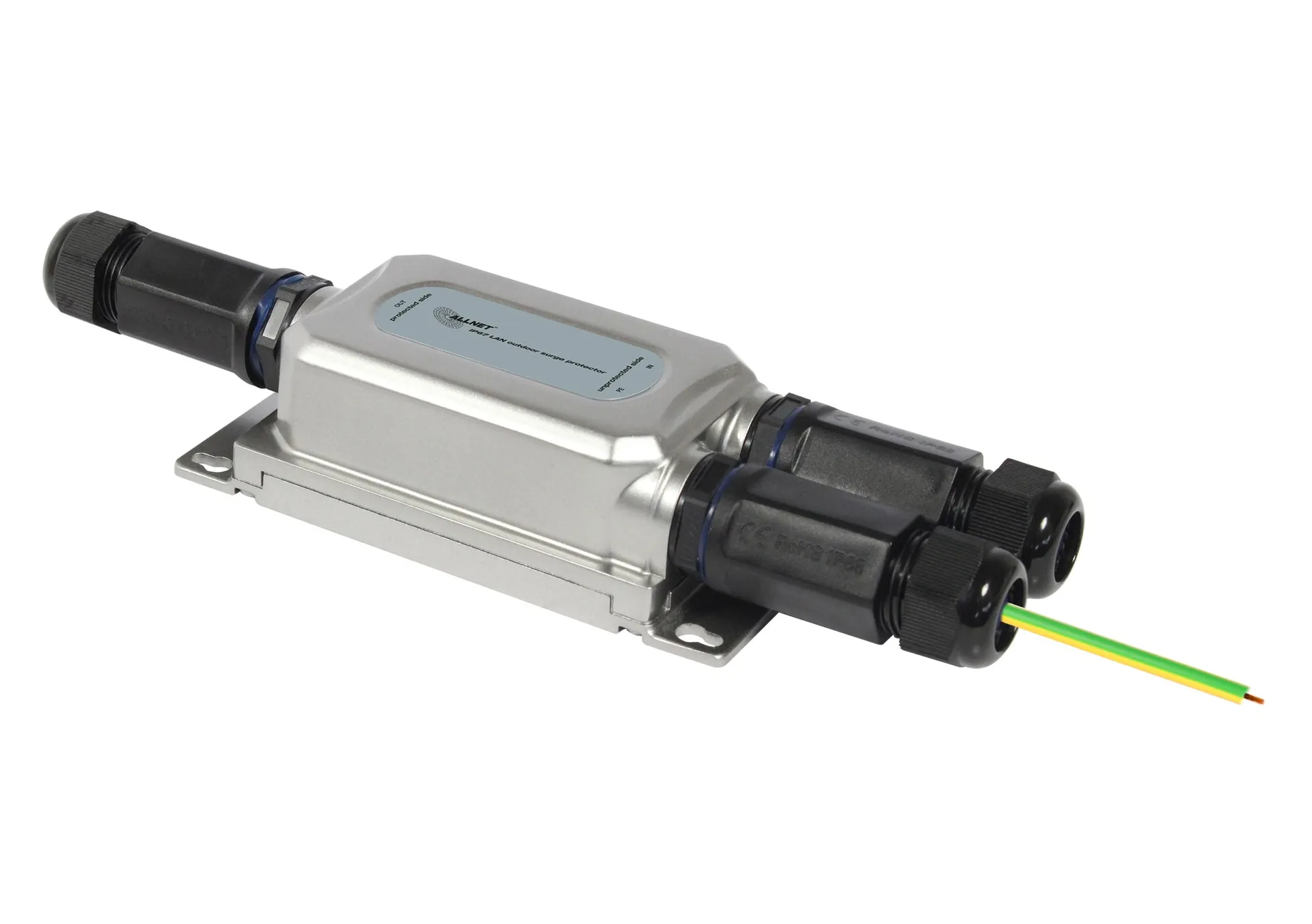 ALLNET TP Cat 6 Überspannungs-/Blitzschutz Surge Protector ALL95102O Outdoor IP66 – Bild 2