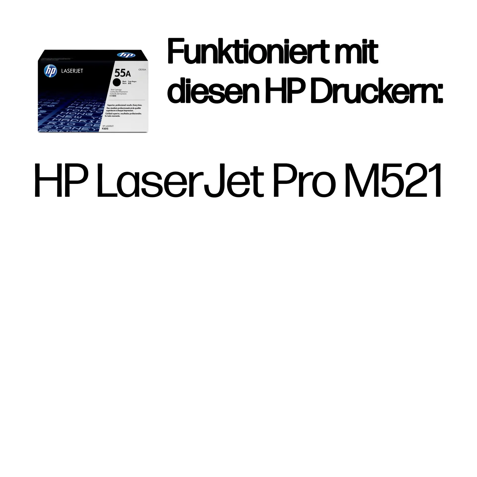 HP 55A Schwarz Original LaserJet Tonerkartusche – Bild 2