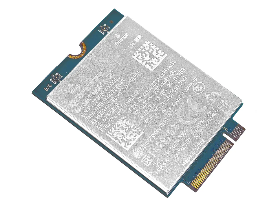 Lenovo 4XC1Q24438 Netzwerkkarte Eingebaut WWAN Lenovo 4XC1Q24438 Netzwerkkarte Eingebaut WWAN