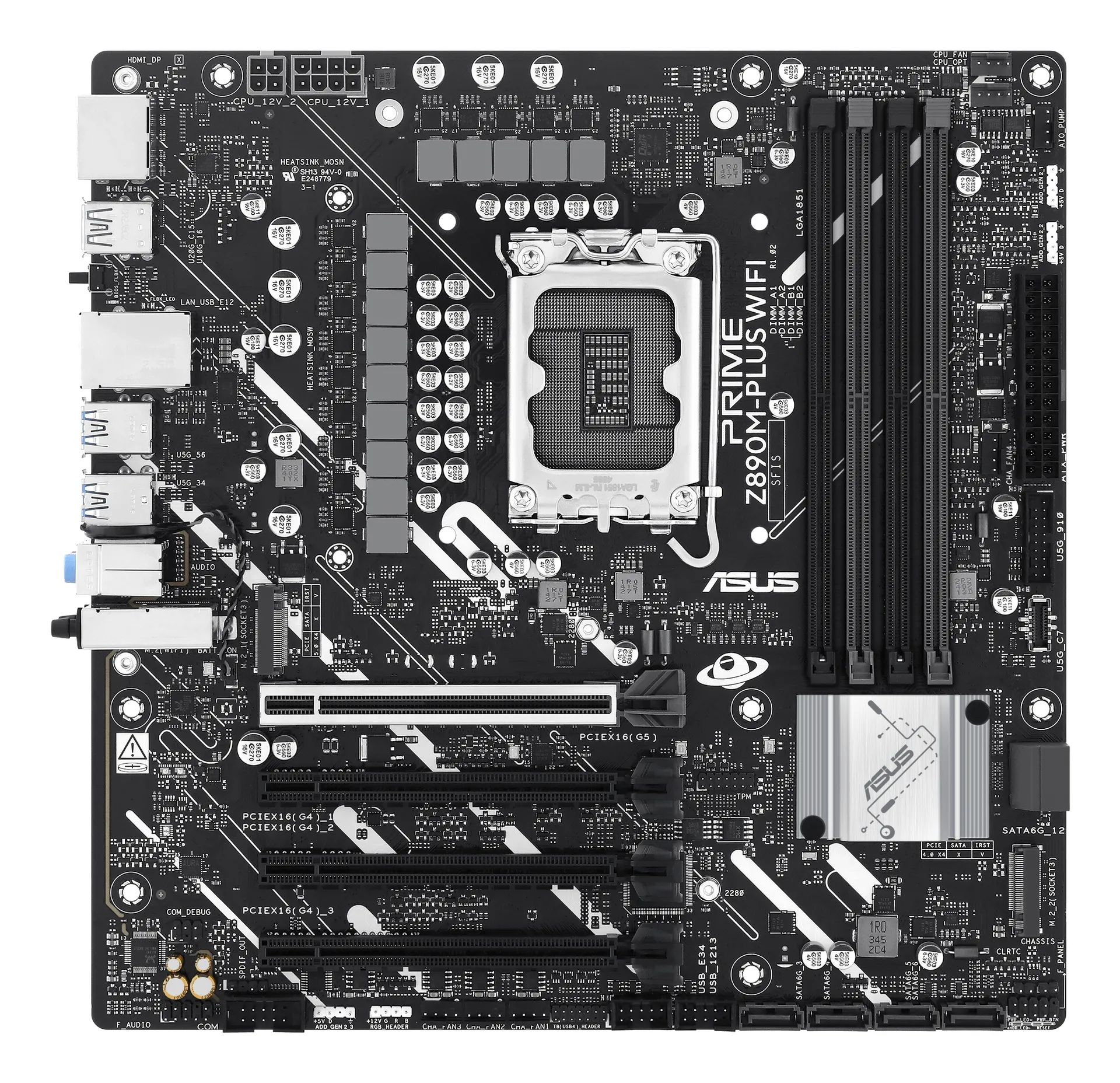ASUS PRIME Z890M-PLUS WIFI Intel Z890 LGA 1851 (Socket V1) micro ATX – Bild 4
