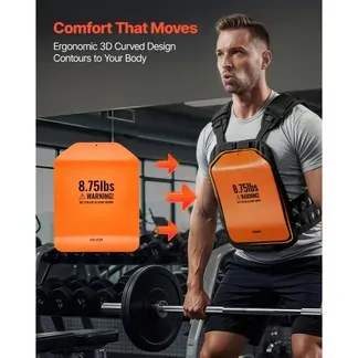 VEVOR Gewichtsplatten für Gewichtswesten 8 kg Set (2 x 4 kg), Gebogene Gewichtswestenplatten für WODs & Funktionelles Training, Ergonomisches Zusatzgewicht für Krafttraining, Laufen und Fitness VEVOR Gewichtsplatten für Gewichtswesten 8 kg Set (2 x 4 kg), Gebogene Gewichtswestenplatten für WODs & Funktionelles Training, Ergonomisches Zusatzgewicht für Krafttraining, Laufen und Fitness
