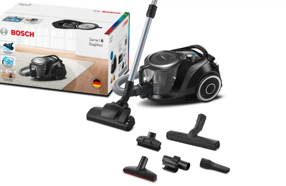 Bosch Serie 6 BGC41XSIL Staubsauger 2,4 l Zylinder-Vakuum Trocken 700 W Beutellos – Bild 2