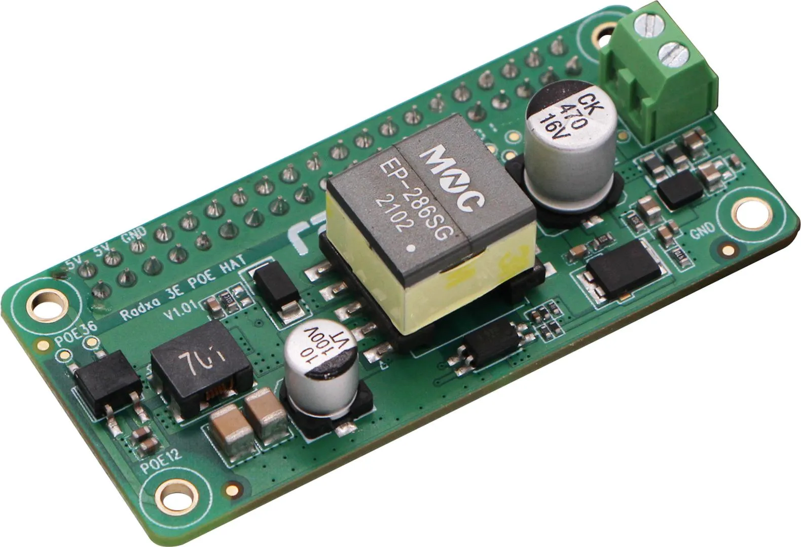 RADXA Zero 3E PoE HAT – Bild 5