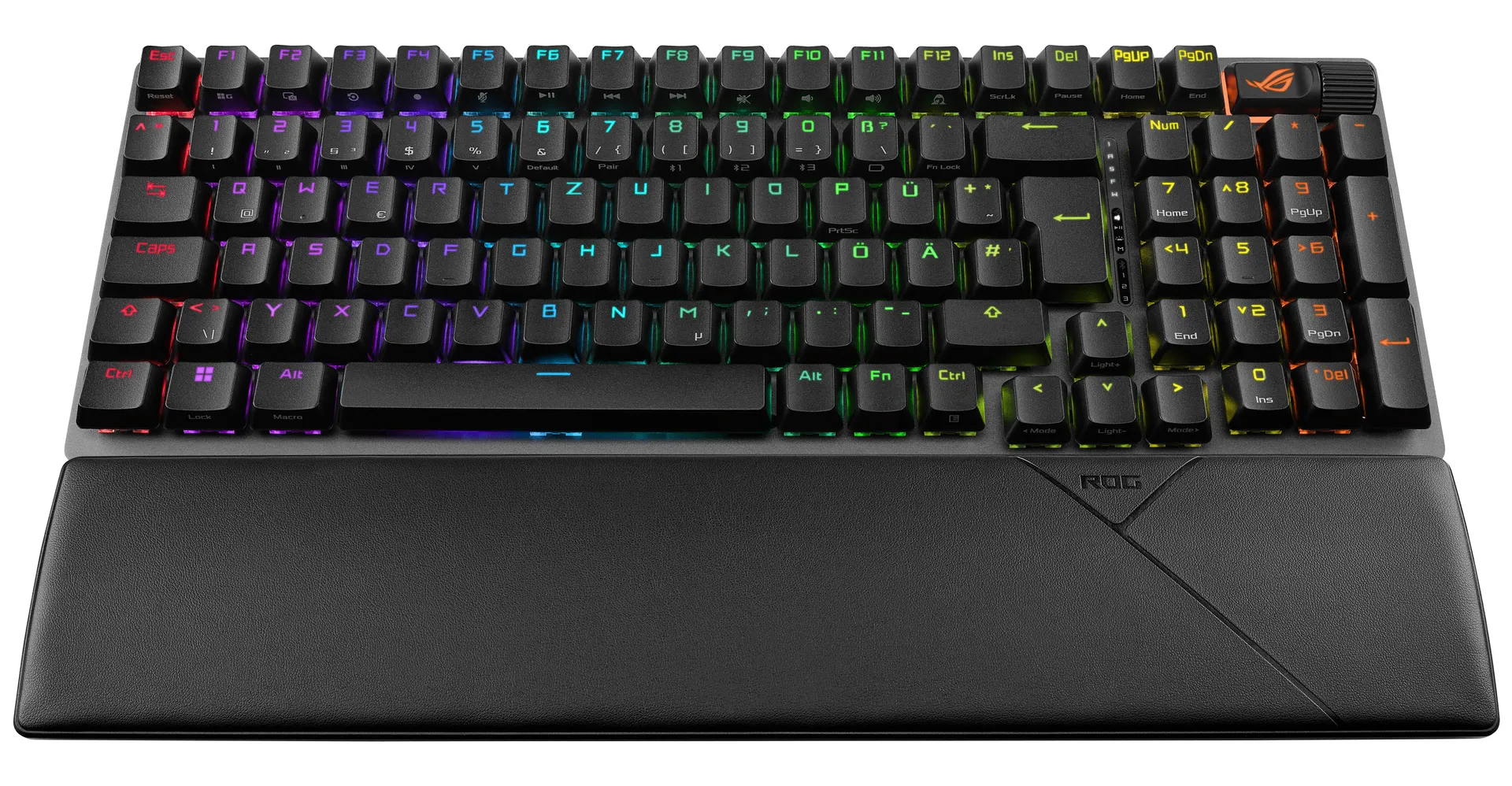 ASUS ROG Strix Scope II 96 Wireless Tastatur Gaming USB + RF Wireless + Bluetooth QWERTZ Deutsch Schwarz – Bild 3