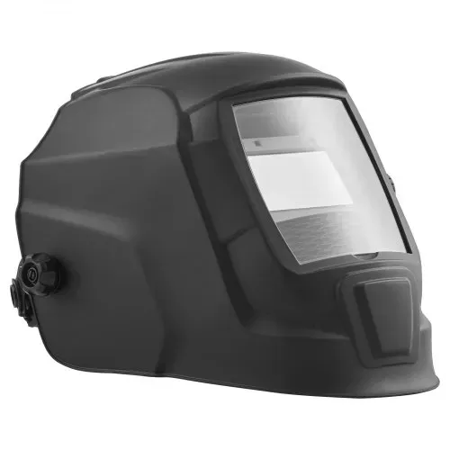 VEVOR Automatik Schweißhelm, 93x42,9 mm True Color, Solar Schweißermaske, 2 Lichtbogensensoren, Schwerißschirm DIN 4/9-13 für WIG MIG ARC Schweißschleifen – CRIUS-Serie (Mattschwarz) – Bild 8