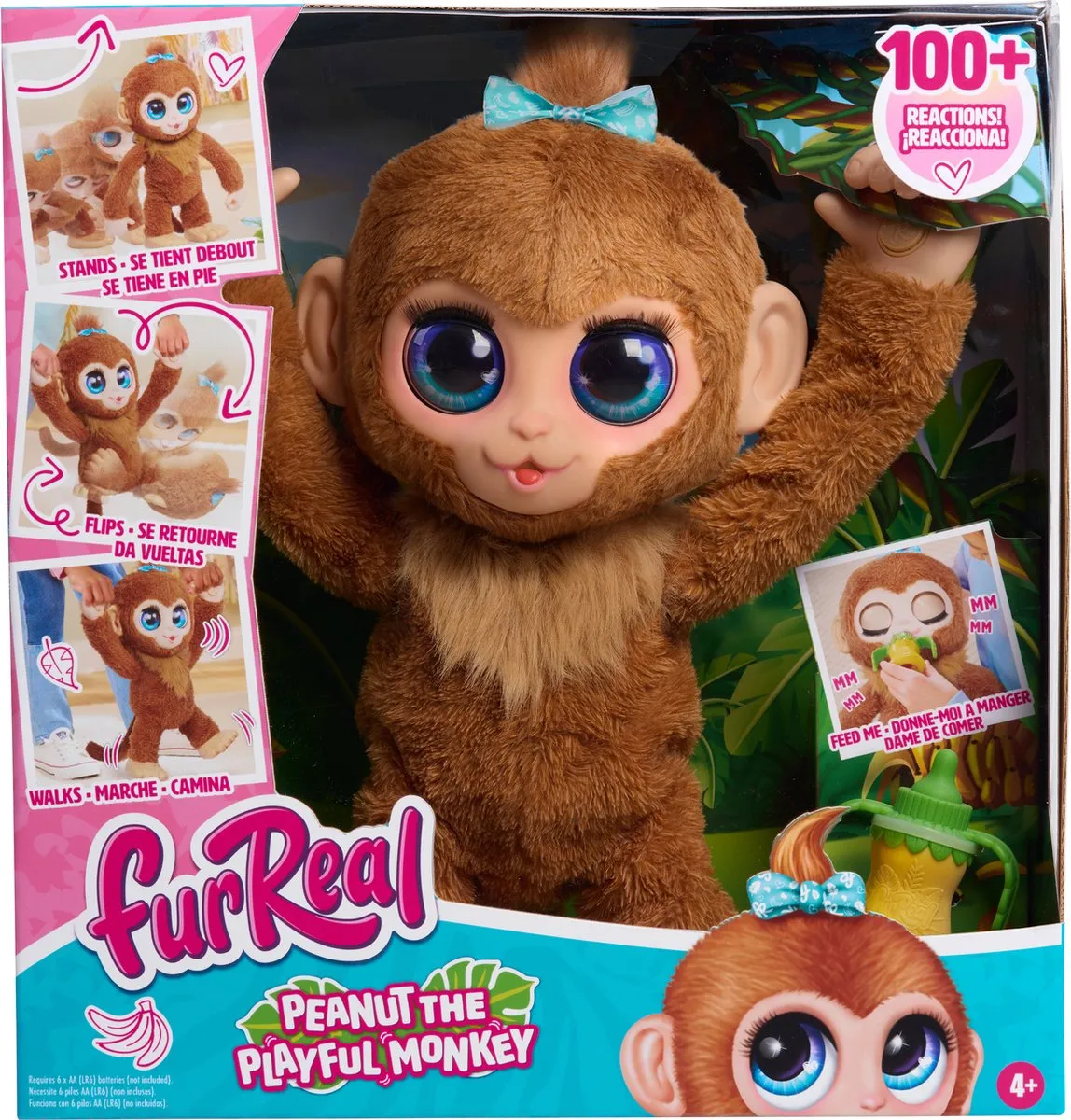 FurReal Peanut the playfull Monkey – Bild 2
