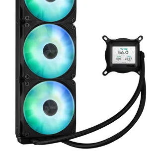 ASUS Prime LC 360 ARGB LCD Prozessor All-in-One-Flüssigkeitskühler 12 cm Schwarz ASUS Prime LC 360 ARGB LCD Prozessor All-in-One-Flüssigkeitskühler 12 cm Schwarz