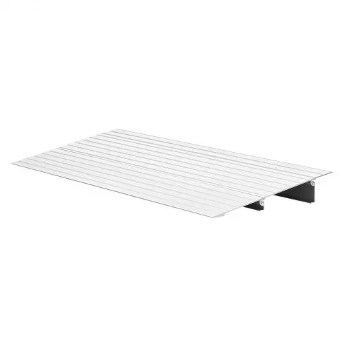VEVOR Türschwellenrampe, 296x864x59 mm, Rollstuhlrampe aus Aluminiumlegierung mit einer Tragkraft von 360 kg, Bordsteinrampe für Heimtreppen für Rollstühle Roller Gehhilfen Fahrräder Dreiräder – Bild 8
