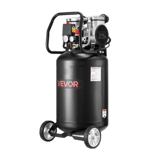 VEVOR Druckluft Kompressor 50 L, Luftkompressor 2 PS, 113 L/min bei 6,2 bar, Max. 8 bar Druck, Ölfreier Tank, Ideal für Autoreparaturen, Reifenbefüllung, Lackierarbeiten, Holzarbeiten & Nageln – Bild 10