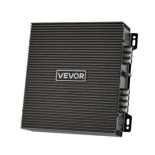 VEVOR Autoverstärker 2-Kanal, Endstufe Klasse AB Überbrückbar, Max. 2 x 300 W an 4 Ohm / 2 x 600 W an 2 Ohm, Hochleistungsverstärker für SUVs Pickups Geländewagen Mehrkanal-Audioverstärker – Bild 9
