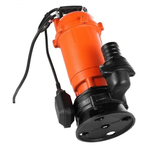 VEVOR 1500 W Tauchpumpe, 21000 l/h, Gusseisen-Schmutzwasserpumpe mit automatischem Schwimmerschalter, 18m Förderhöhe zum Abpumpen von Schmutzwasser, für Pools, Teiche & überflutete Bereiche – Bild 8