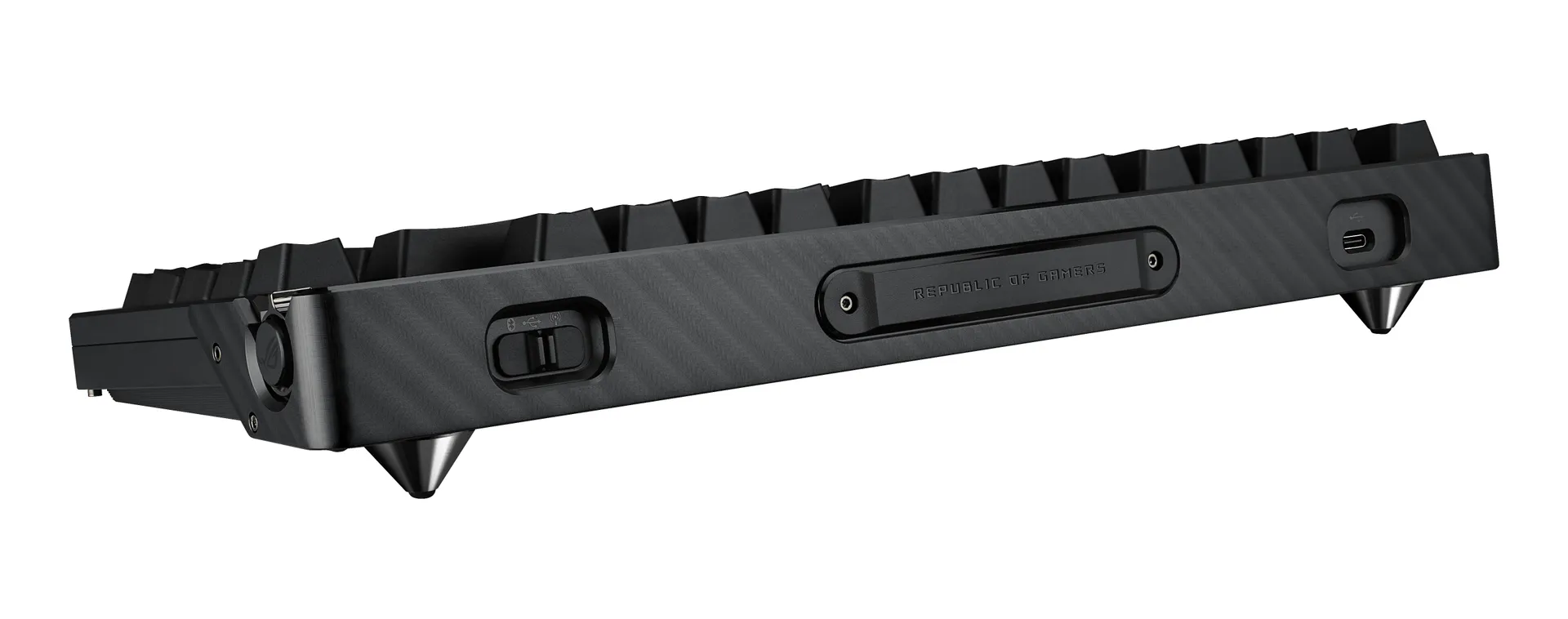 ASUS ROG Azoth Extreme Tastatur Gaming USB + RF Wireless + Bluetooth QWERTZ Schwarz – Bild 7